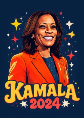 Kamala Harris 2024 Portrait