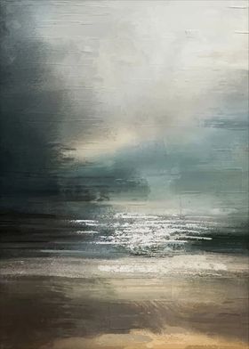 Seascape Abstract Painting