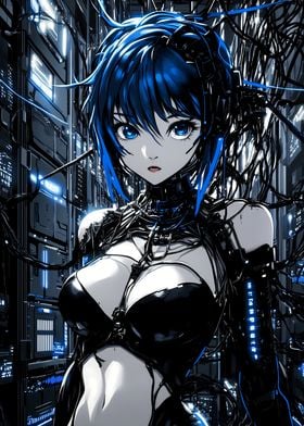 Cyberpunk Anime Girl