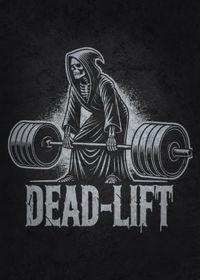 Deadlift Grim Reaper Halloween Gym