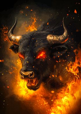 Fiery Bull