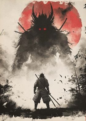 Samurai Demon Japan