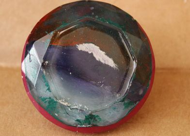 Hand-Painted Gemstone