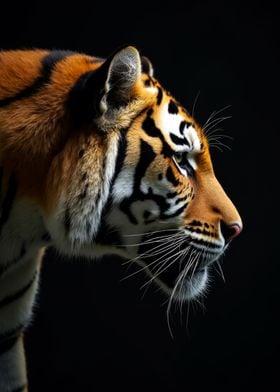 wild Tiger portrait