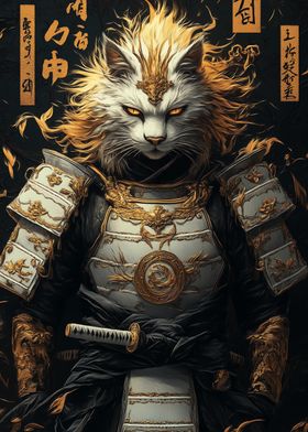 Samurai Cat