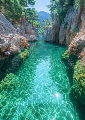 Crystal Clear Lagoon