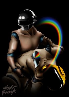 Daft Punk Robot Artwork