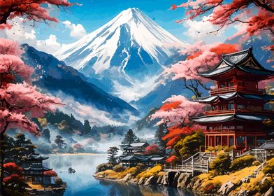 Mount Fuji Landscape