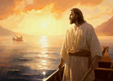 Jesus on the Sea