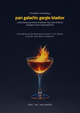 Hitchhiker's Guide to the Galaxy Best drink in existance