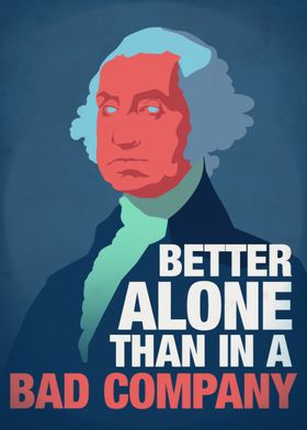 George Washington Quote Poster