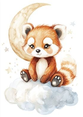 Red Panda on Cloud