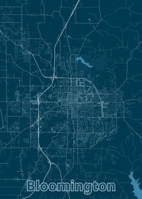 Bloomington City Map