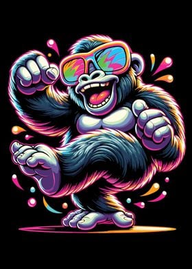 Gorilla With Sunglasses