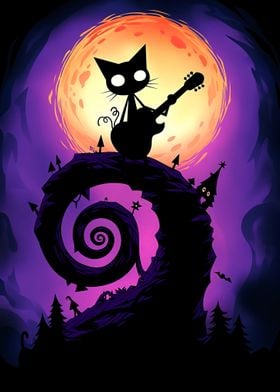 Black Cat Guitarist