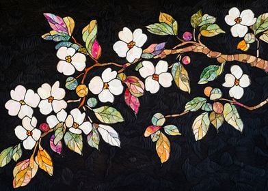 Floral Mosaic Art