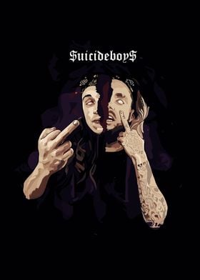 Suicide boys Rapper Music