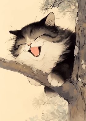 Laughing Cat