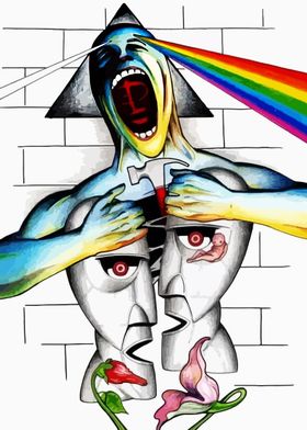 Pink Floyd The Wall Art