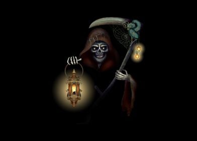 Grim Reaper with Lantern