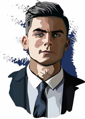 Man in Suit Digital Art