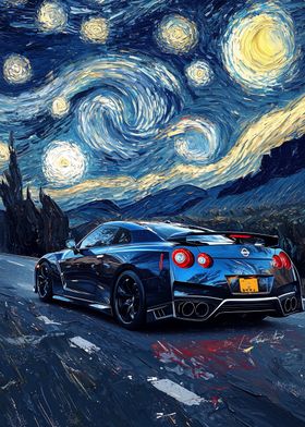 Nissan GT-R Starry Night