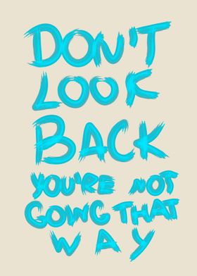 Don't Look Back