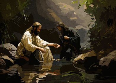 Jesus Washing Feet