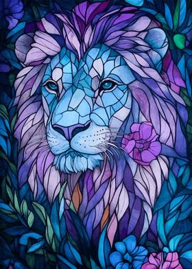 Lion in Bloom