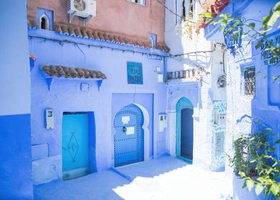 Blue Doorway in Chefchaouen