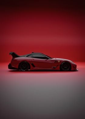 Ferrari 599XX Evoluzione 2011 - Side View