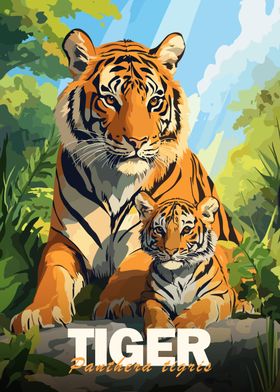 Tiger and Cub