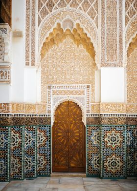 Intricate Moroccan Doorway