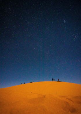 Starry Night Desert