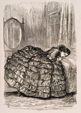 Woman Sleeping in Bed