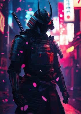 Samurai in Neon City