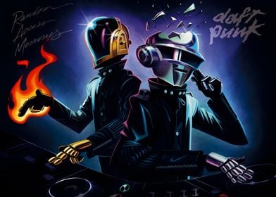 Daft Punk Album Cover