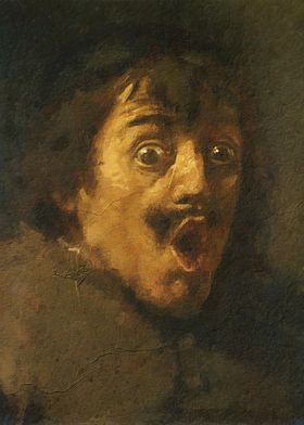 Surprised Man Portrait