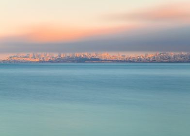 San Francisco Skyline at Sunset