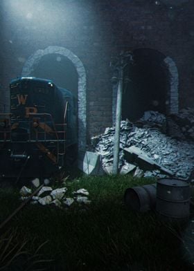 Train Ruins