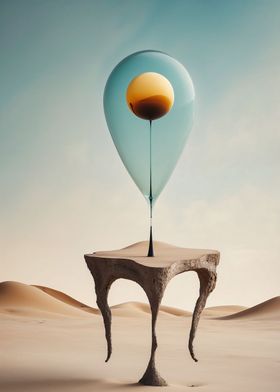 Surreal Desert Sculpture