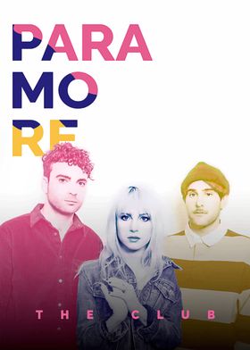 Paramore The Club Poster