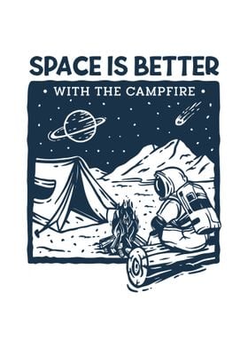 Space is Better with the Campfire