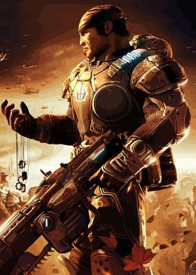 Gears of War Character Artwork