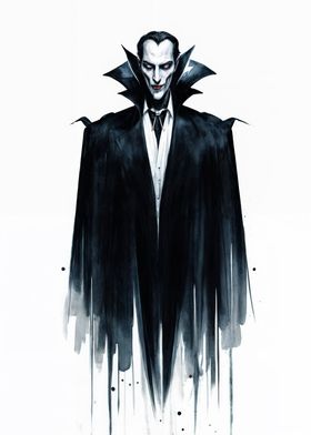 Dracula in Black Suit