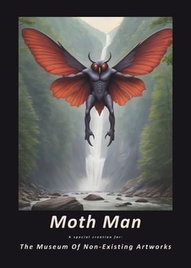 Moth Man an urban legend New River Gorge Park USA