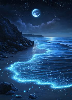 Magical Beach Night