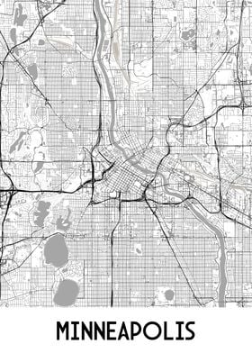 Minneapolis City Map