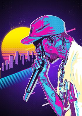 Travis Scott Retro Art