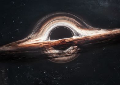 Black Hole in Space